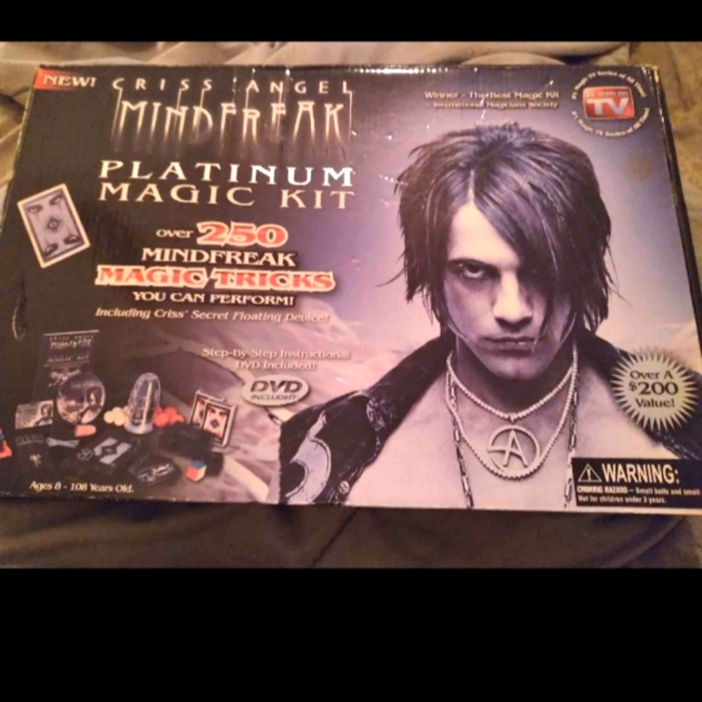 Chris angel mind freak magic set